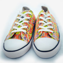 Batik Sneaker - Orange