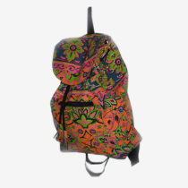 Colourful Backpack - Orange/Blue
