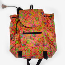 Colourful Backpack - Orange