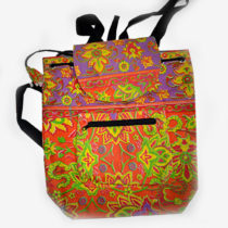 Colourful Backpack - Purple