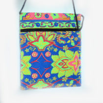 Colourful Small Shoulder Bag - Blue