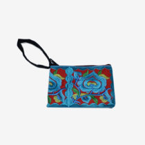 Floral Pouch S - Blue