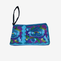 Floral Pouch S - Purple