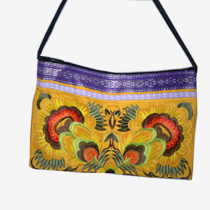 Floral Clutch - Yellow