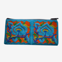 Floral Pouch L - Orange