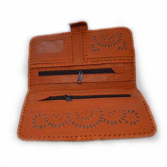 Leather Case - Orange