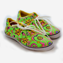 Batik Sneaker - Green