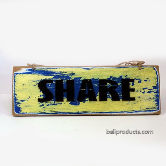 SHARE Sign