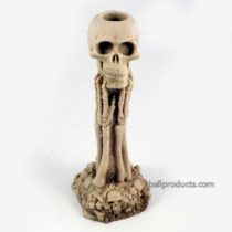 Skull Candle Holder