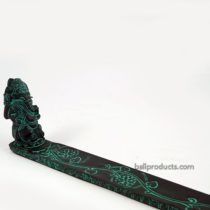 Ganesh Incense Holder Green