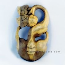 Abstract Mask Leaves