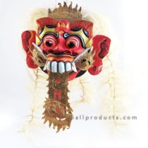Rangda Mask with Hair
