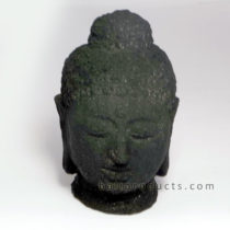 Black Stone Buddha Head 8cm