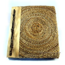 BANANA ROPECIRCLE MOTIF RECYCLE PAPER PHOTO ALBUM MEDIUM