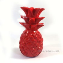 RESIN PINEAPPLE RED M