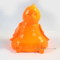 Resin Baby Chicken Orange