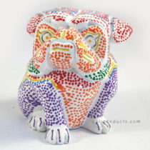 Resin Rasta Pug White