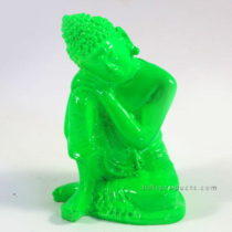 Resin Sleeping Buddha Green