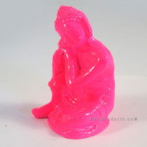 Resin Sleeping Buddha Pink