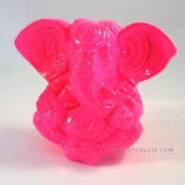Resin Ganesh Sitting Pink