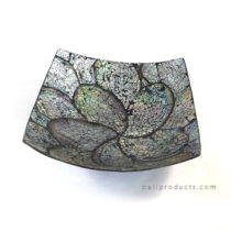 Crushed Shell Square Bowl M