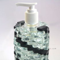 Rectangular Recycled Glass Soap Dispenser