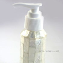 Round Penshell Soap Dispenser Cream