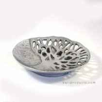 Aluminium Round Small Plate Tree Motif