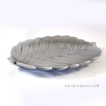 Aluminium Leave Motif Tray