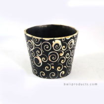 Round Shell Resin Bowl