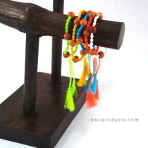 Set 5 Nylon Bead Bracelet With Tassle