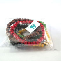 Set 5 Bead Multi Colors Bracelet