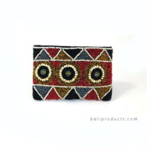 Beads Pouch Small Round Triangle Motive