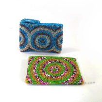 Beads Pouch Small Circle Motive