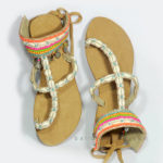 Bali Bead Sandal Multi Color Motive