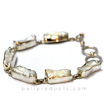 Gelang 6 Mata Putih Mutiara