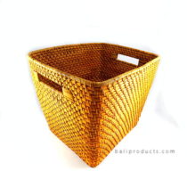 Lombok Rattan Basket Brown