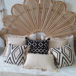 Bamboo Flower Shaped Bed Head