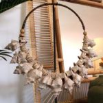 Large Spiral Sea Shell Circular Decor